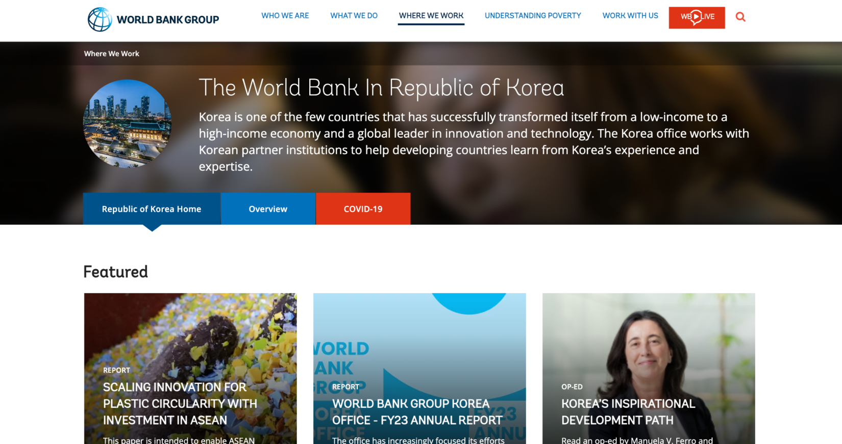  The World Bank Site Image